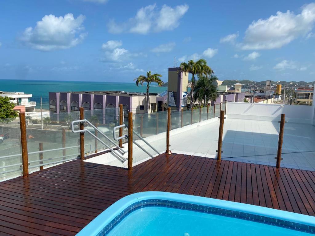 Apto Novo, Completo - 2 Quartos - Vista Mar - Localizacao Privilegiada - 80M Da Praia Apartment Natal Luaran gambar